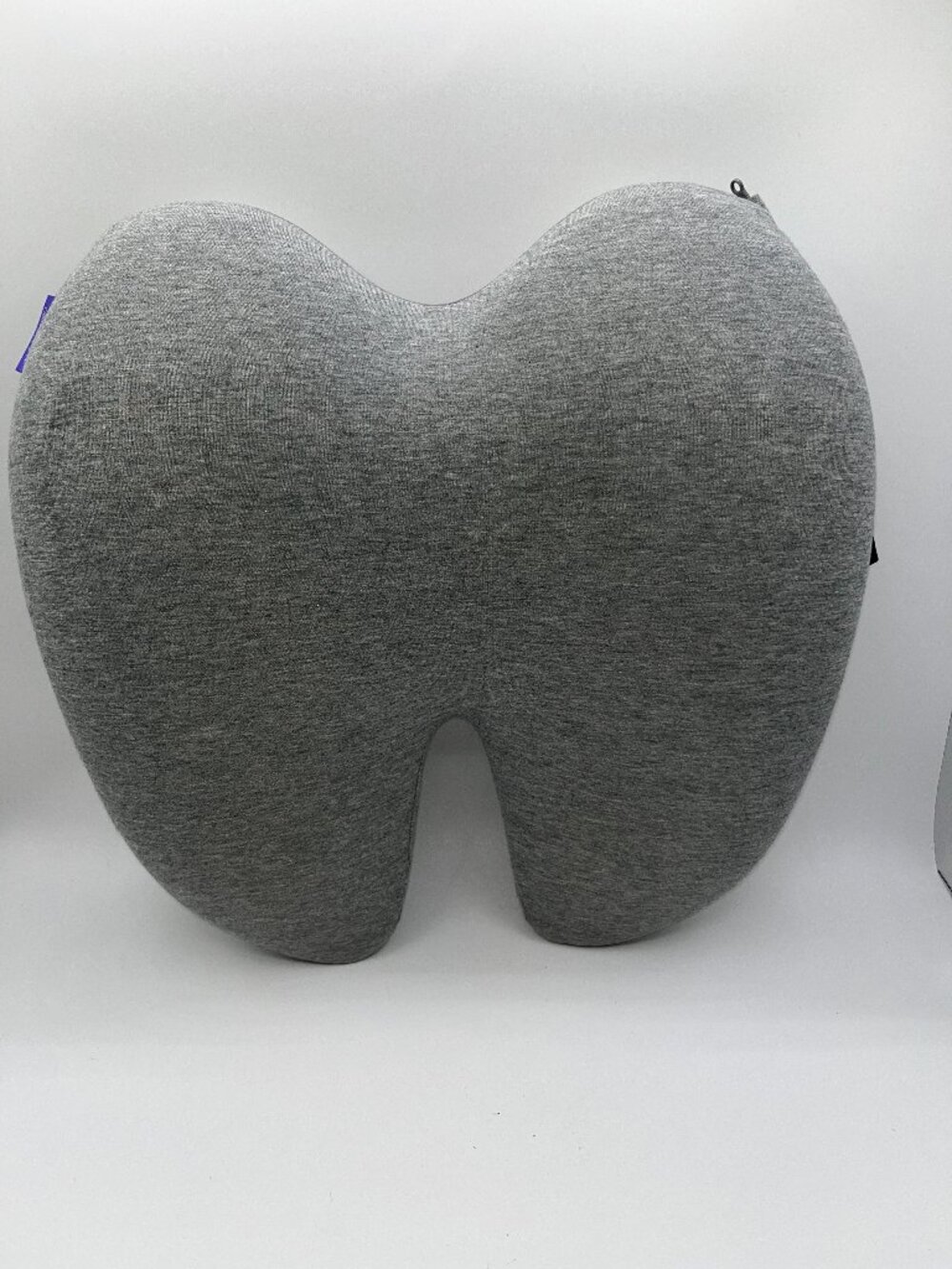 Cushion Lab Lumbar Support Pillow grey